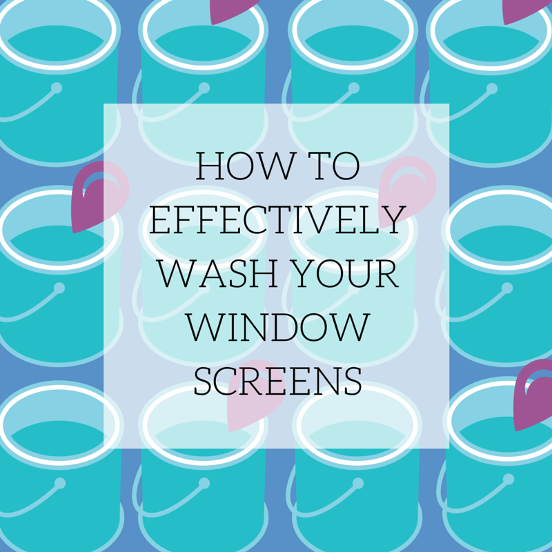 Umbrella Property Services - How To Effectively Wash Your Window Screens