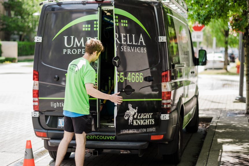 Umbrella Property Services window cleaning and gutter cleaning services
